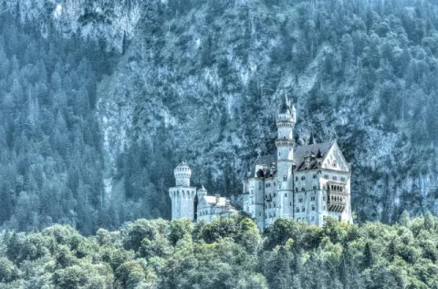 Schloss Neuschwanstein in Bayern