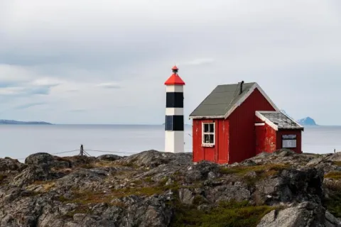 Leuchtturm auf dem Sørklubben