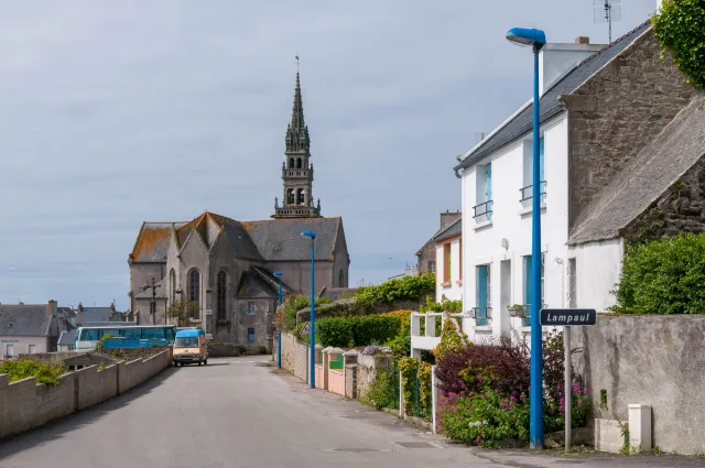 Church in Lampaul on the Ile d'Ouessant