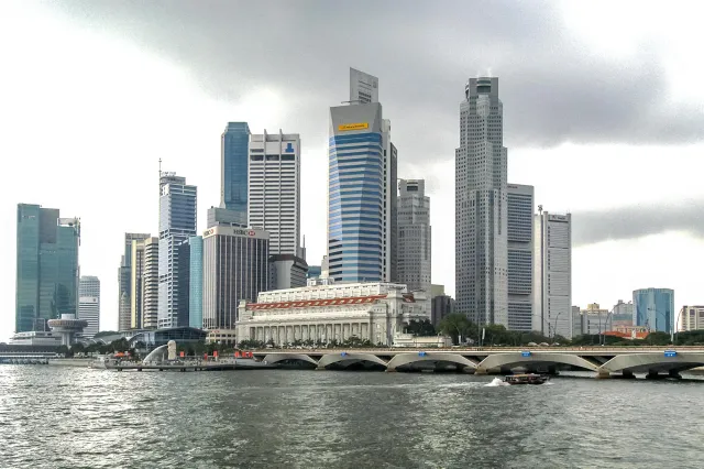 Skyline von Singapur