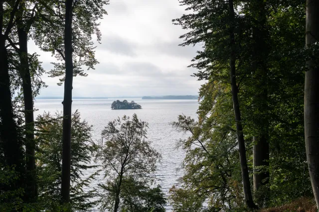 Island in Lake Schwerin