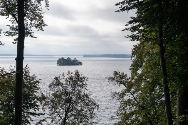 Island in Lake Schwerin