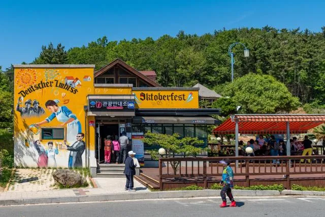 Deutsches Dorf in Namhae, Südkorea