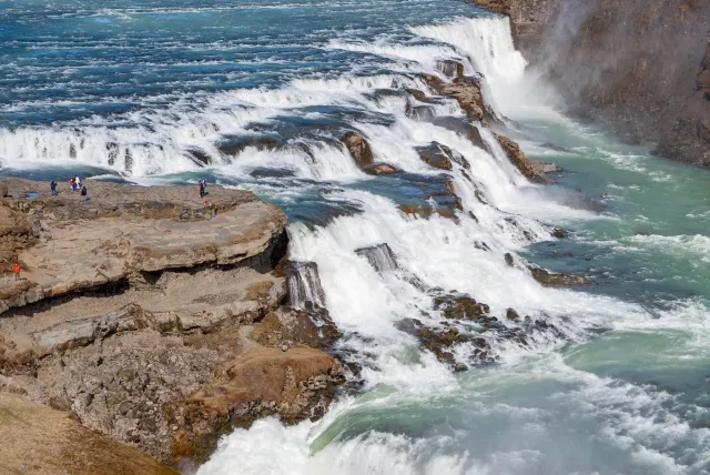 The Gullfoss - Gold Waterfall