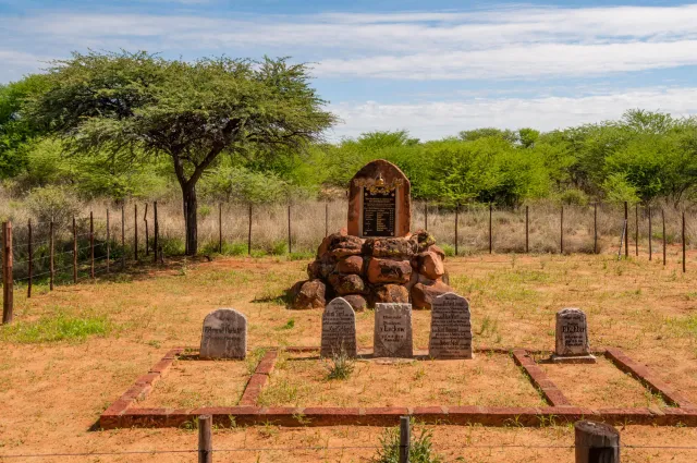 Der Deutsche Soldatenfriedhof auf der Hamakari Farm