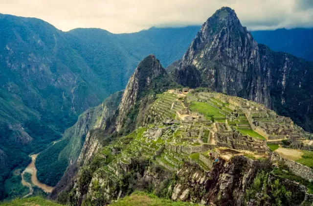 Machu Picchu - today's ruined city of the Incas