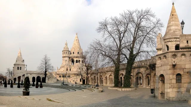 The Fisherman's Bastion in Budapest