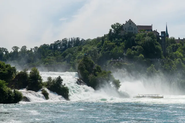 Der Rheinfall bei Schaffhausen