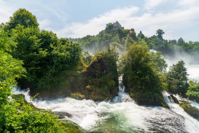 Der Rheinfall bei Schaffhausen