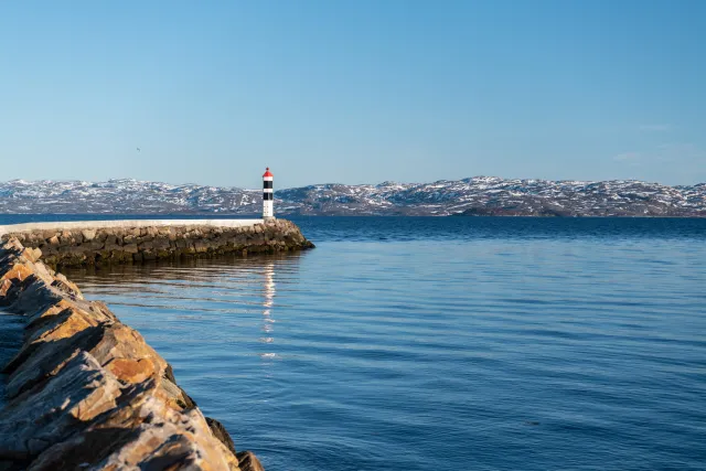 Lighthouse in Vadsø