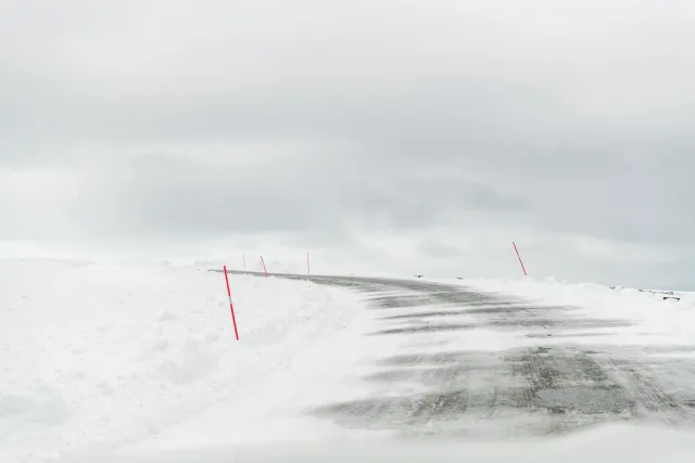 Rückfahrt vom Nordkap zum Basecamp in Skarsvåg