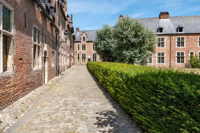 In the Great Beguinage in Louvain