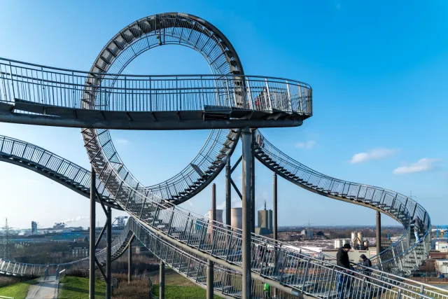 Tiger and Turtle by day on the Heinrich-Hildebrand-Höhe in Duisburg