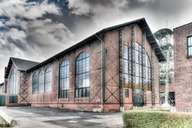 Machine hall of the Zollern colliery in Dortmund