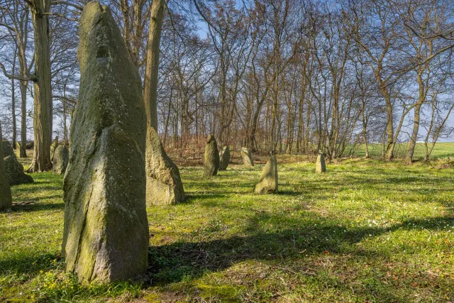 Menhire bzw. Bautasteine im Louisenlund