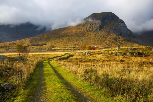 Ort auf den Lofoten