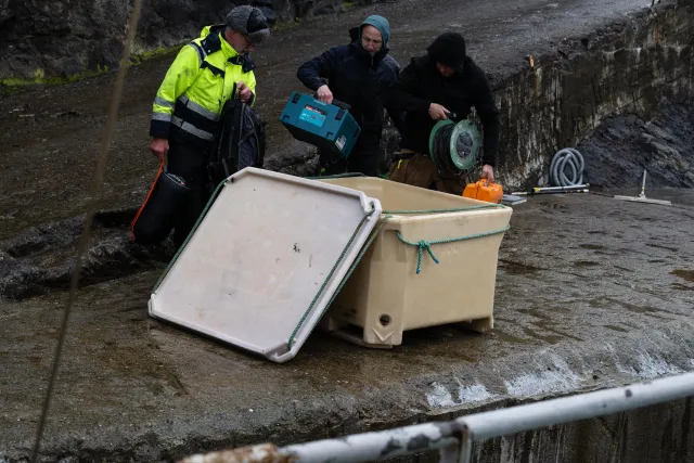 Ankunft in Hattarvik auf der Insel Fugloy